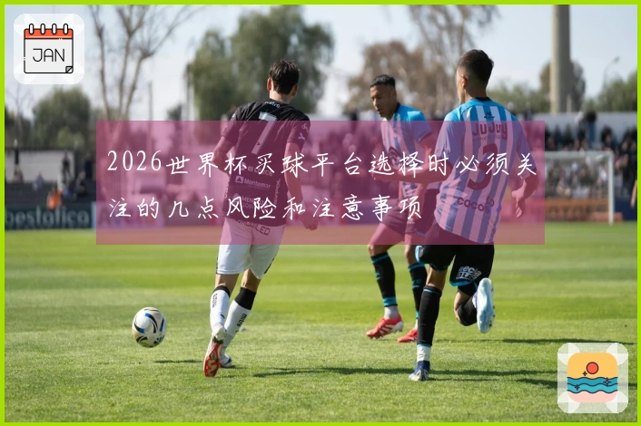 2026世界杯买球平台选择时必须关注的几点风险和注意事项